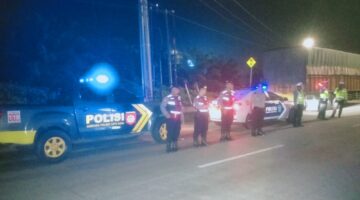 Polres Batu Bara gelar patroli gabungan, antisipasi gangguan kamtibmas di area strategis
