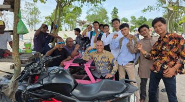 Anggota DPRD Batu Bara Rusli Kunjungi Pantai Rimbo Lestari, Kagum dengan Inisiatif Masyarakat Pengelola